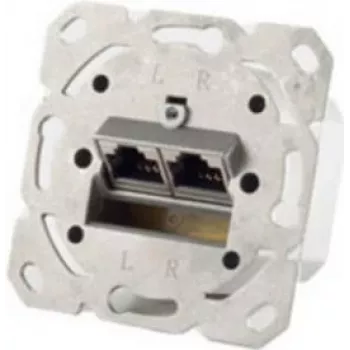 Spraudkontakts RJ-45 ShiverPeaks BS74280 — 6.a kategorija, Metālisks