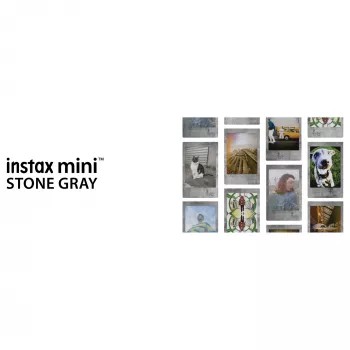 Fujifilm INSTAX MINI Stone Gray 16754043 10 gab 54 x 86 mm