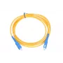 Extralink Patchvads SC/UPC-SC/UPC, Vienmoda, Simplekss, G.657A1, 3mm, 2m