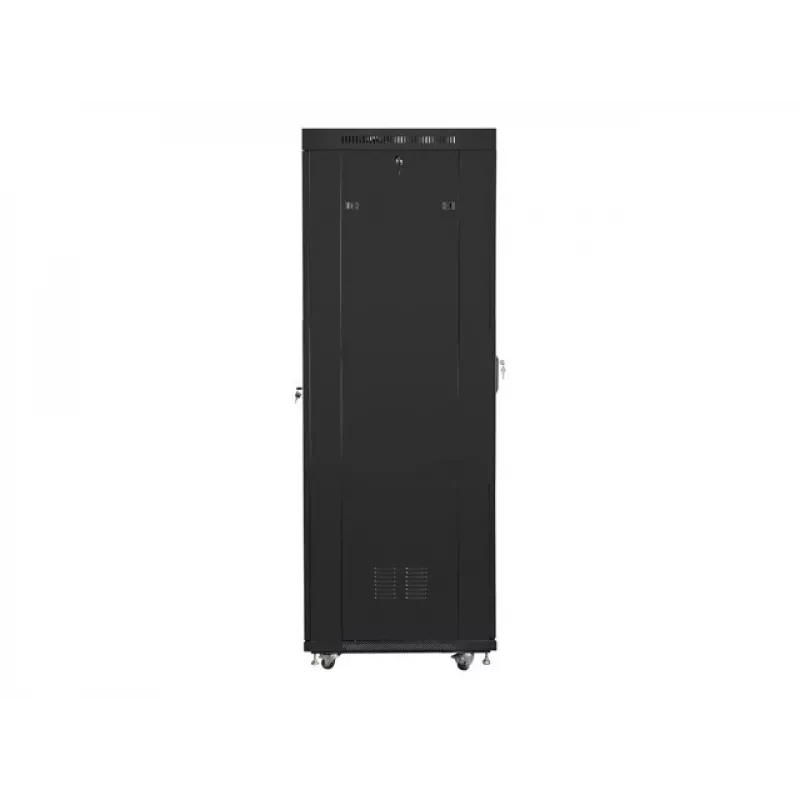 Brīvi stāvošs skapis LANBERG 42U FF01-6842-12BL 600×800×2127.5 mm, 1200 kg, IP20, atslēgas slēdzene, riteņi