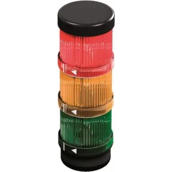 LED sistēmas indikators Rittal SG 2372.102 — paneļa signāllampiņa, krāsas: zaļa/sarkana/dzeltena, 1 gab.