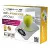 Virtuves svari ESPERANZA Avocado Grey — 5 kg, bambusa platforma, g/lb/oz