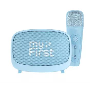 Bērnu portatīvais skaļrunis myFirst Voice 2 zilā krāsā