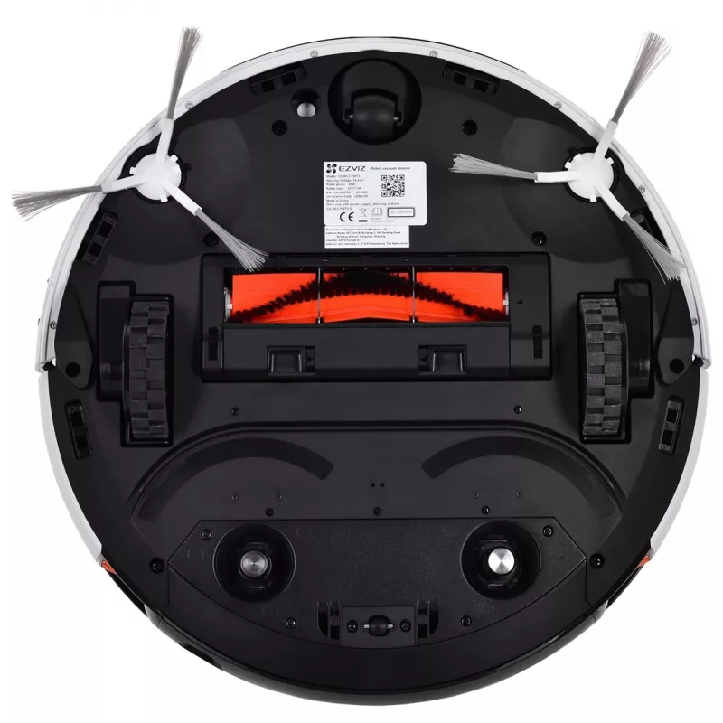 EZVIZ RS2 CS-RS2-TWT2 balts robotputekļsūcējs ar mazgāšanas funkciju, 0,4 l, bez maisa