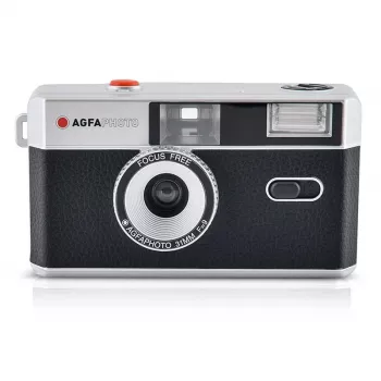 AgfaPhoto 603000 Kompaktā plēves kamera 35 mm Melna - Sudraba (603000)