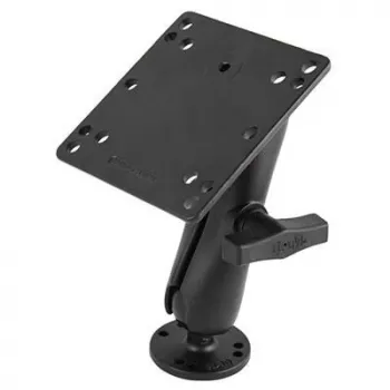 RAM Mounts dubultā lodveida stiprinājums ar 100x100 mm VESA plāksni, 1.8 kg ietilpība