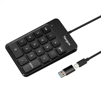 Targus AKP13GL ciparu bloks Universāls USB Melns