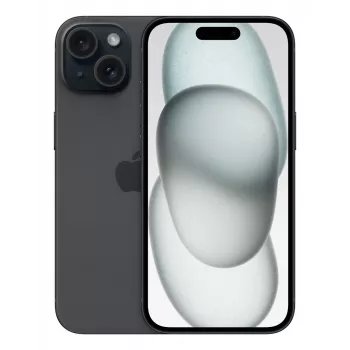 Apple iPhone 15 15.5 cm (6.1 collu) Dual SIM iOS 17 5G USB Type-C 128 GB Melns