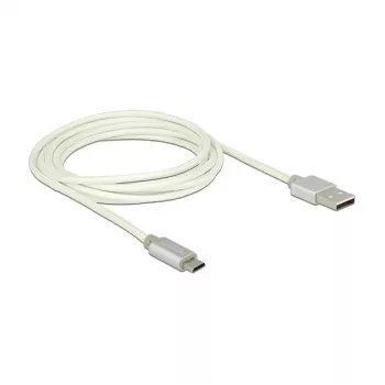 USB kabelis DeLOCK 2m USB 2.0-A / USB 2.0 Micro-B