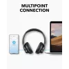 Austiņas Anker Soundcore Q11i, Bluetooth 5.0, līdz 20 h akumulators, iebūvēts mikrofons, tumši pelēka