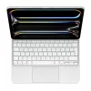 Apple Magic Keyboard iPad Pro 13 collu M4 bezvadu QWERTY balts