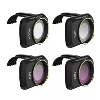 Filtru komplekts 4 gab. CPL ND4 ND8 UV Sunnylife DJI Mini 2 (MM-FI9257)