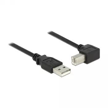 USB kabelis DeLOCK 1.5m USB 2.0-A USB 2.0-B Melns