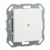 Gira KNX 1-vietas spiedpogas slēdzis, balts (modelis 517103)