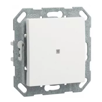 Gira KNX 1-vietas spiedpogas slēdzis, balts (modelis 517103)