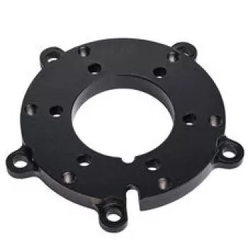 Asetek 3rd Party QR Adapter Plate — adaptera plāksne ātrās atvienošanas sistēmai, melna
