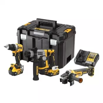 DeWALT DCK355P2T-QW 18V bezvadu skrūvgriežu/uzgriežņu atslēgu komplekts 2x5Ah