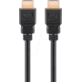 Goobay 41081 HDMI kabelis 0,5 m HDMI A tipa (standarta) 2 x HDMI A tipa (standarta) Melns (41081)