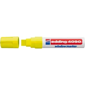 Krīta marķieris Edding 4090 Chisel Yellow 5 gab.