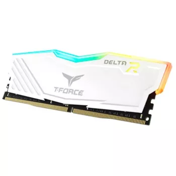 Teamgroup Delta RGB 16 GB DDR4-3200 (2x 8 GB) Dual-Kit, balts, TF4D416G3200HC16FDC01, Intel XMP