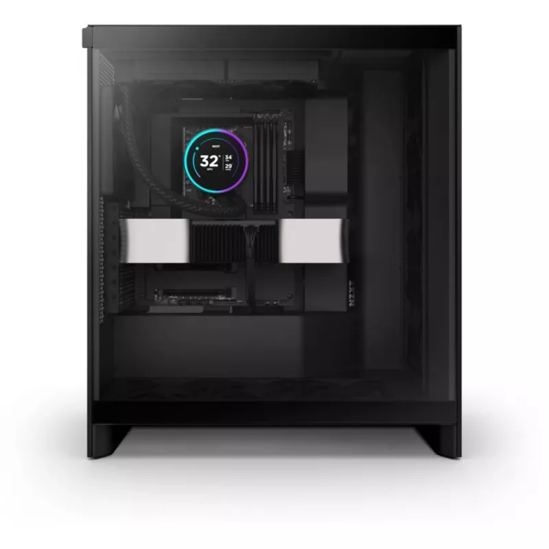 NZXT KRAKEN Elite V2 240 šķidruma dzesēšanas komplekts ar displeju, melns RL-KN24E-B2