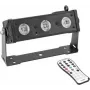 LED efektu gaisma EUROLITE BAR-3 DMX 3 gaismas diodes — kompakts skatuves/blindera gaismeklis ar DMX vadību
