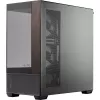 Cooler Master Elite 690 korpuss, Midi-Tower, ATX, rūdīts stikls - 4x ARGB ventilators, koks, melns