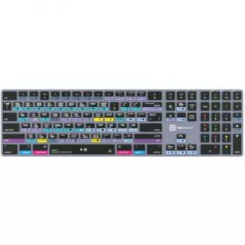 Logickeyboard LKB-RESB-TM-UK Office Bluetooth QWERTY tastatūra Grey Titanium