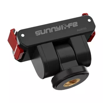 Magnētiskais montāžas adapteris Sunnylife AD035 1/4 collu pagriežams 180° saderīgs ar OSMO 360 ACTION 5 PRO OSMO ACTION 4 3 2