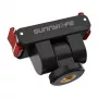 Magnētiskais montāžas adapteris Sunnylife AD035 1/4 collu pagriežams 180° saderīgs ar OSMO 360 ACTION 5 PRO OSMO ACTION 4 3 2