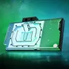 GPU ūdens bloks EK-Quantum Vector3 TUF RTX 5090 RGB — pilna pārsega dzesēšanas elements