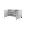 Cama Kumode 2D REJA balts glancēts/balts glancēts