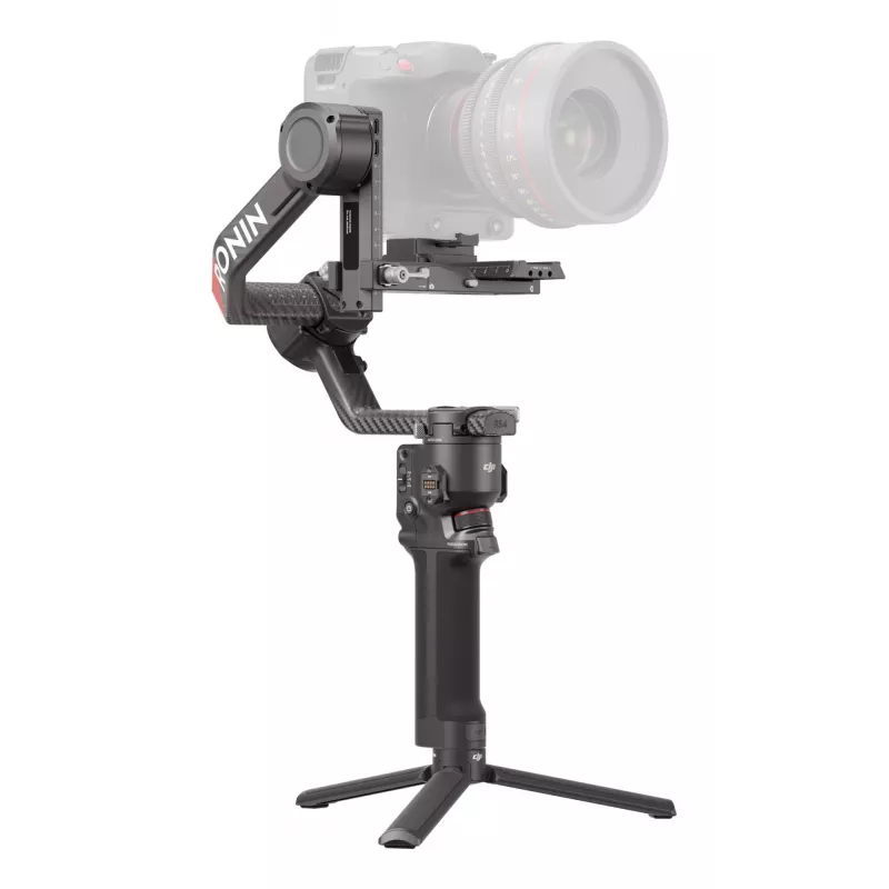 Rokas stabilizators kamerai DJI RS 4 Pro Combo Melns Oglekļa šķiedra 13h akumulators
