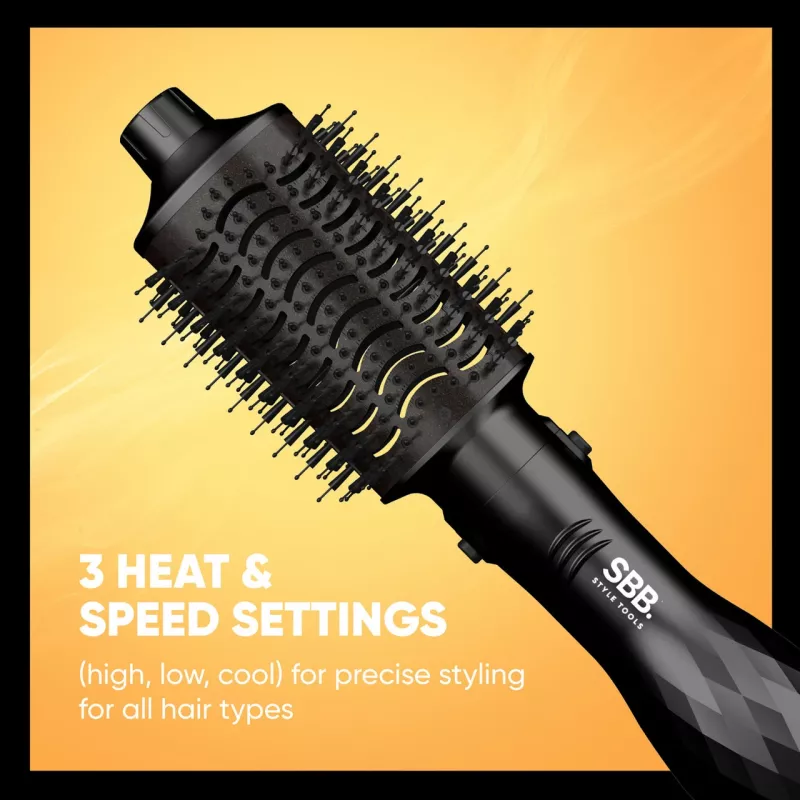Matu veidotājs SBB 5-in-1 Blowdry and Style SBDR-2850-EU – daudzfunkcionāls fēns un stila instruments