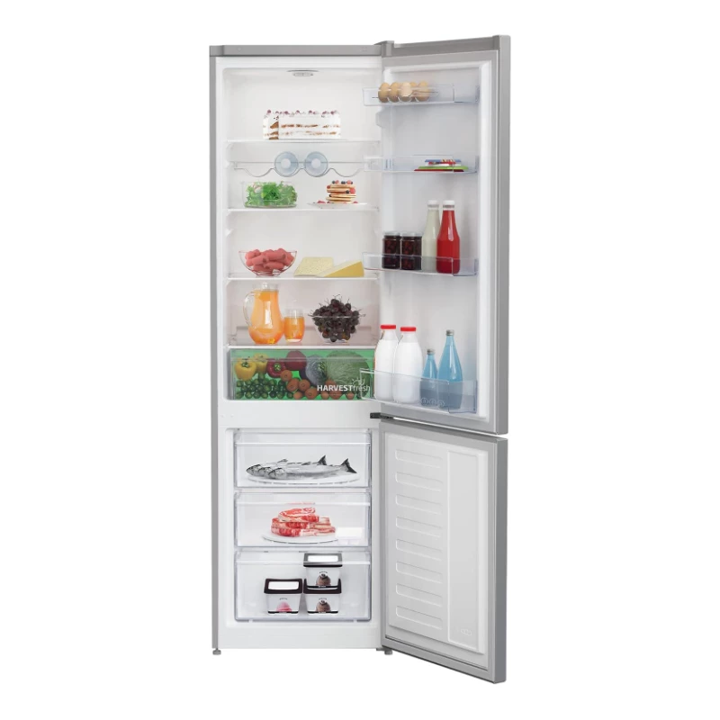 BEKO Ledusskapis RCSA300K40SN, Energoklase E, Augstums 181 cm, Nerūsējošais tērauds