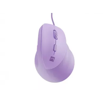 NATEC Crake 2 Pro pele - vertikāla, vadu, USB, optiska, 12800 DPI, violeta