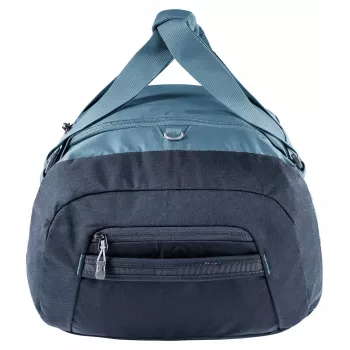 Duffel soma DEUTER Duffel 35 atlantic-ink — 35 L, ūdensnecaurlaidīga pamatne