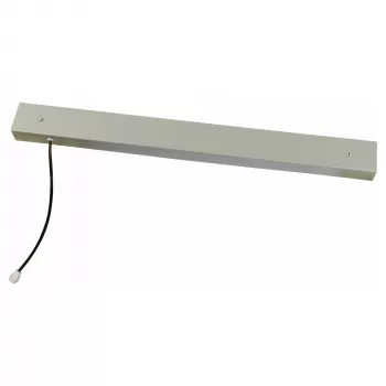 Synergy 21 LED biroja līnijas griestu panelis pelēks - regulējams