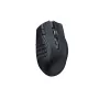 Spēļu pele Razer Naga V2 HyperSpeed RF Wireless + Bluetooth, labā roka, 30000 DPI, optiska, melna