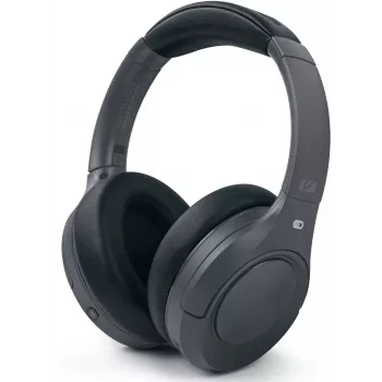 Austiņas muse M-295 ANC — bezvadu supra-aural, Bluetooth & USB-C, 20–20000 Hz, 260 g, pelēka