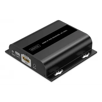 Digitus HDMI IP PoE uztvērējs, 4K/60Hz