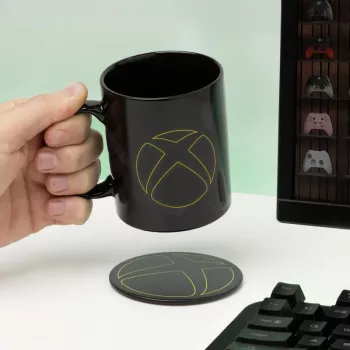 Paladone PP10613XB Xbox krūze un metāla paliktnis, 0.3L, daudzkrāsains
