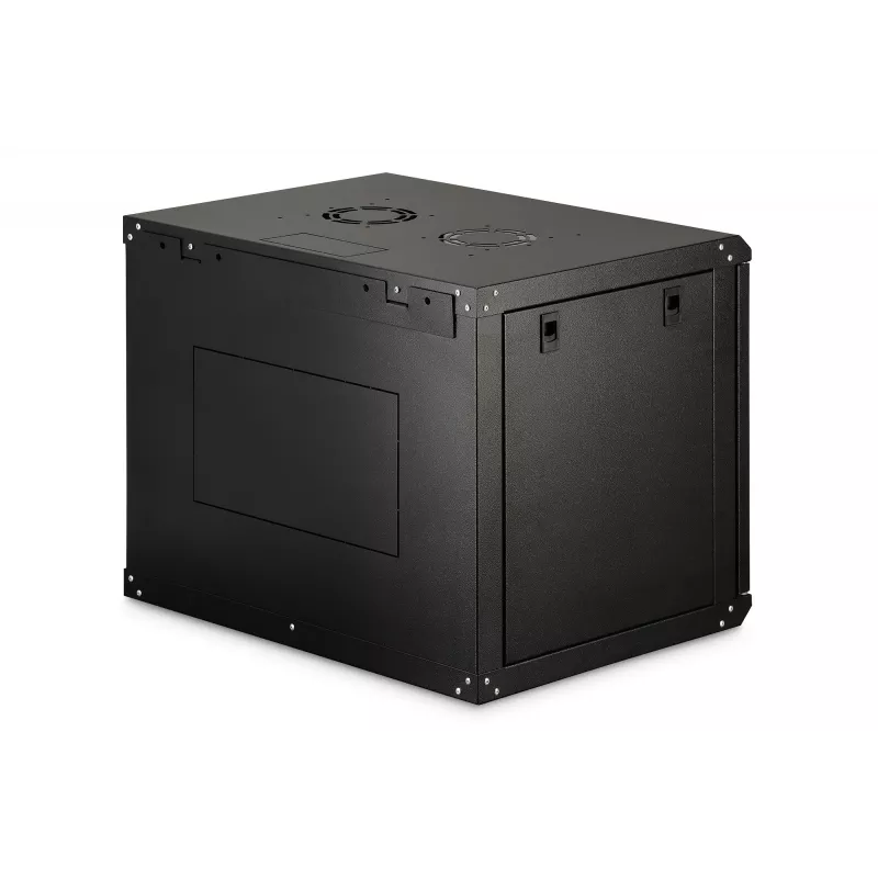 Sienas montāžas skapis DIGITUS Dynamic-N 9U, 600x450 mm (PxD), IP20, atslēgas slēdzene, neizmontēts