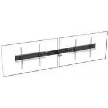 TECH DATA Vision VFM-F50_DL - Montāžas sliede 2 LCD/plazmas konsolēm - alumīnijs - melna - līdz 218,4 cm (86 inch)