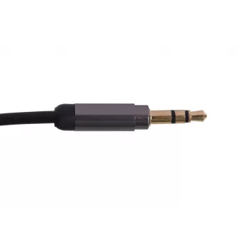 Gembird CCAP-444-1M Audio kabelis 3.5mm melns