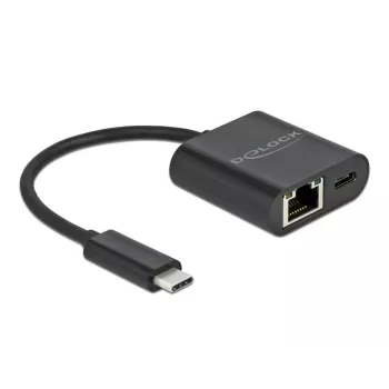DeLOCK 66644 USB Type-C adapteris Gigabit LAN ar Power Delivery
