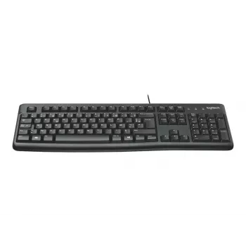 Logitech K120 vadu tastatūra, USB, QWERTZ, melna