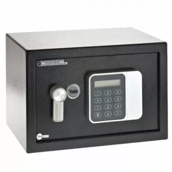 Brīvi stāvošs seifs Yale YSG/200/DB2 — tērauds, kombinācijas slēdzene, 8.6 L, 310×200×200 mm, melns