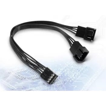 SATA kabelis Inter-Tech 88885521 0.15 m Melns Vīrietis/Sieviete