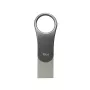 USB zibatmiņa Silicon Power 16 GB USB Type-A / USB Type-C, USB 3.2 Gen 1, titāna krāsa, cinka korpuss